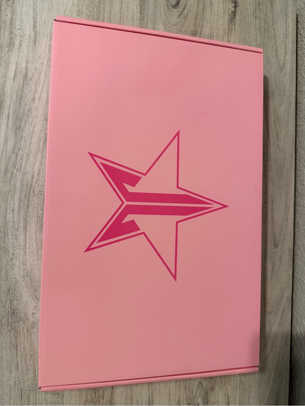 Jeffree Star Pink Makeup Brush Case with Magenta Star Logo
